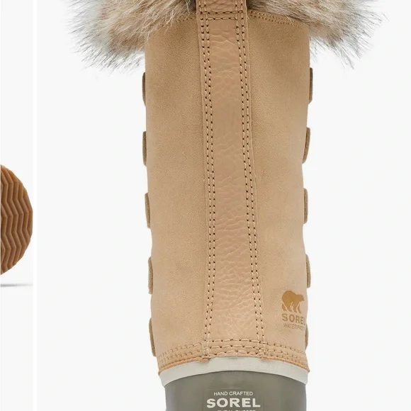 Sorel Women's Tan and Green Winter Boots - Picture 8 of 8